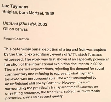 Untitle (Still Life) - museum description